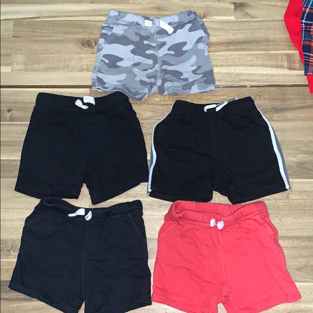 5pack Carter’s/old Navy/ Garanimals baby boy short
